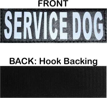 Сервісна шлейка для собак із знімною сумкою-рюкзаком Doggie Stylz, 2 знімні наліпки, регульована, для дресирування та прогулянок