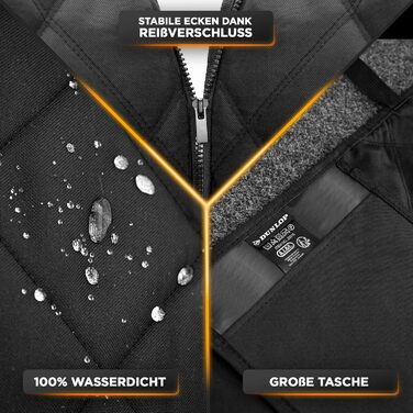 Захист для багажника автомобіля Dunlop - килимок для собак, водовідштовхувальний, з захистом краю багажника, килимок для собак, захист багажника, килимок для багажника автомобіля