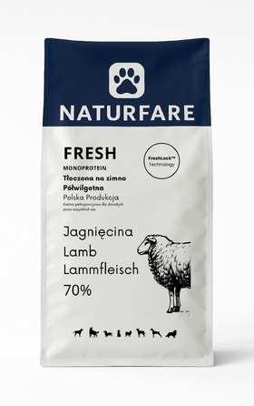 Сухий корм Naturfare Karma з ягнятиною, 12 кг