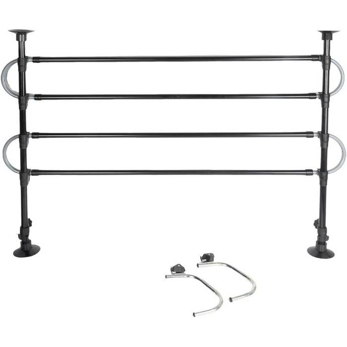 Сітка для багажника для собак, регульована за висотою та шириною, безпечна для транспортування, міцна металева сітка, підходить для SUV, універсалів та хетчбеків