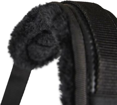 Корзина для коней Shires FreeGraze Airflow Weidemaulkorb, чорна, повна