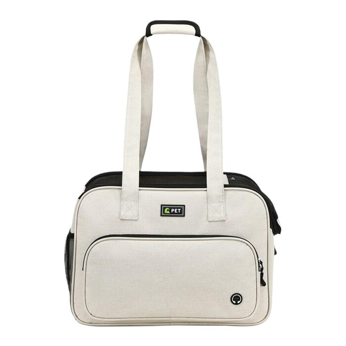 Дихаюча переноска для собак з регульованими ручками - зручна переноска для маленьких собак, для подорожей, прогулянок, пікніків, поїздок в авто