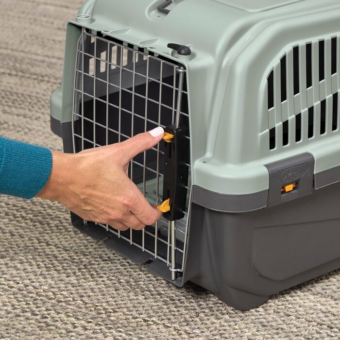 Переноска для котів Skudo Katzentrage Midwest Homes for Pets, пластик, з туалетом, 61 см