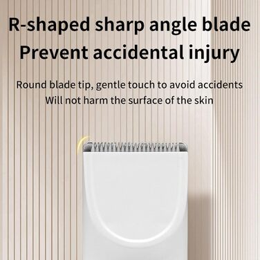 Машинка для грумінгу Haofy 4-в-1 для собак та котів, USB, тиха, бездротова, 60-90 хв, для дому та подорожей (біла)