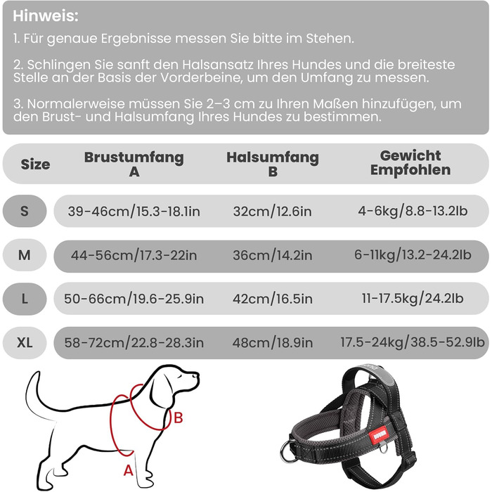 Нашийник для собак середніх та маленьких порід з повідком, кольоровий, сітка, м'який, з ручкою та кільцем, світловідбиваючий, легкий, чорно-сірий, розмір M