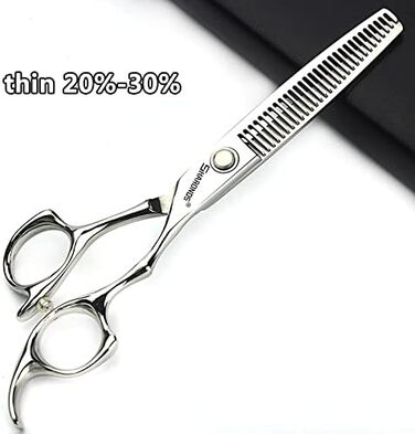 Професійний набір перукарських ножиць 6 дюймів, нержавіюча сталь, багатофункціональний (3 шт.)
