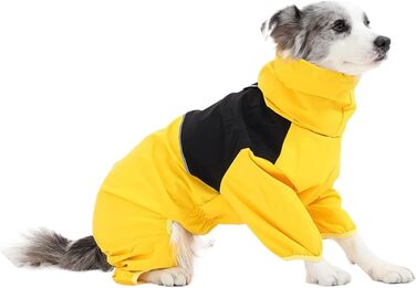 Зимовий теплий комбінезон для собак | Регульований костюм для собак середніх, маленьких та великих порід, для цуценят, для дому та прогулянок, XL