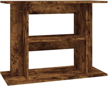 Тумба для акваріума ZEYUAN, димчастий дуб, 80x35x60 см, ДСП
