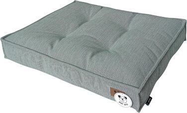 М'яке лежанка для собак з м'якою оббивкою, блакитна, 3 розміри, з неслизьким дном, розмір M (90 x 62 см)