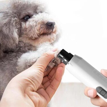 Електричний триммер для собак та котів, 5 швидкостей, акумуляторний, професійний, інструмент для догляду за лапами, для малих та середніх порід