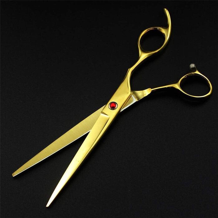 Набір професійних ножиць для грумінгу WYGC для собак, котів та інших тварин. З нержавіючої сталі, з гребінцем для чищення.