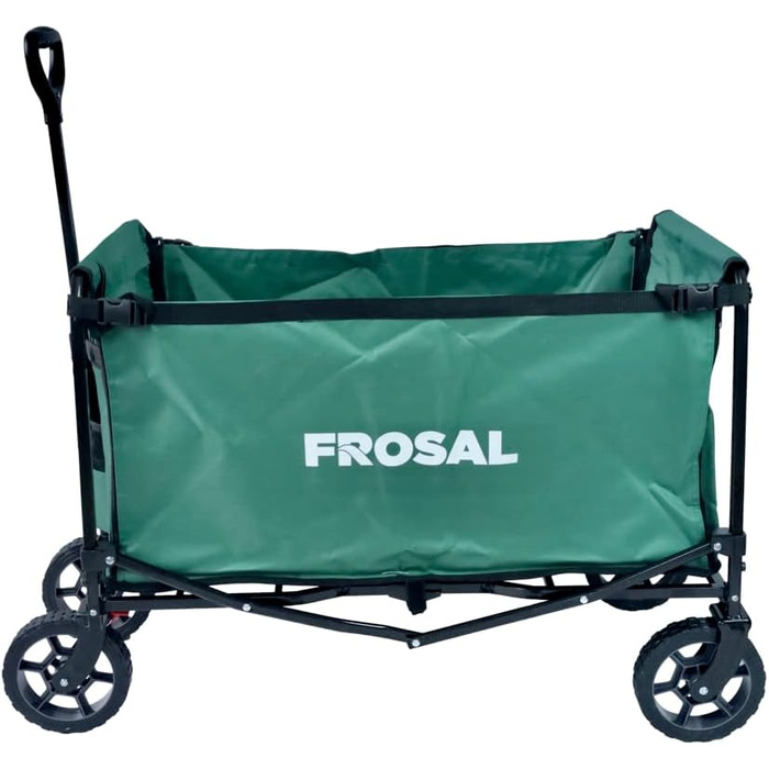 Фросал Візок для собак Бруно, зелений, складний | Транспортний візок для тварин