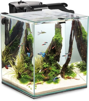 Акваріумний набір Aquael Fish&Shrimp Set Duo D&N 35, чорний, для риб та креветок