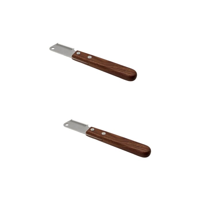 Гребінець для вичісування підшерстка Supvox для собак з довгою шерстю. Видаляє підшерсток та відмерле волосся. Ергономічна ручка.