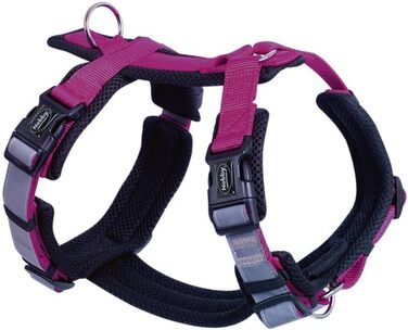 Нашийник для собак Nobby Daily Walk Comfort, полуниця, S, обхват грудей 30-36 см, обхват живота 46-56 см, 1 шт.