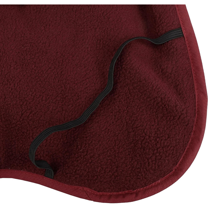 Зимова куртка для собак Ragna Rot, 35 см - теплий фліс, світловідбиваючі смуги, водонепроникна, для Чихуахуа, Йоркширського тер'єра, Пуделя