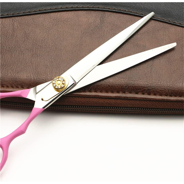 Набір професійних ножиць для грумінгу собак 7.0 дюймів, нержавіюча сталь, для тіла, лап, обличчя, безпечні та гострі