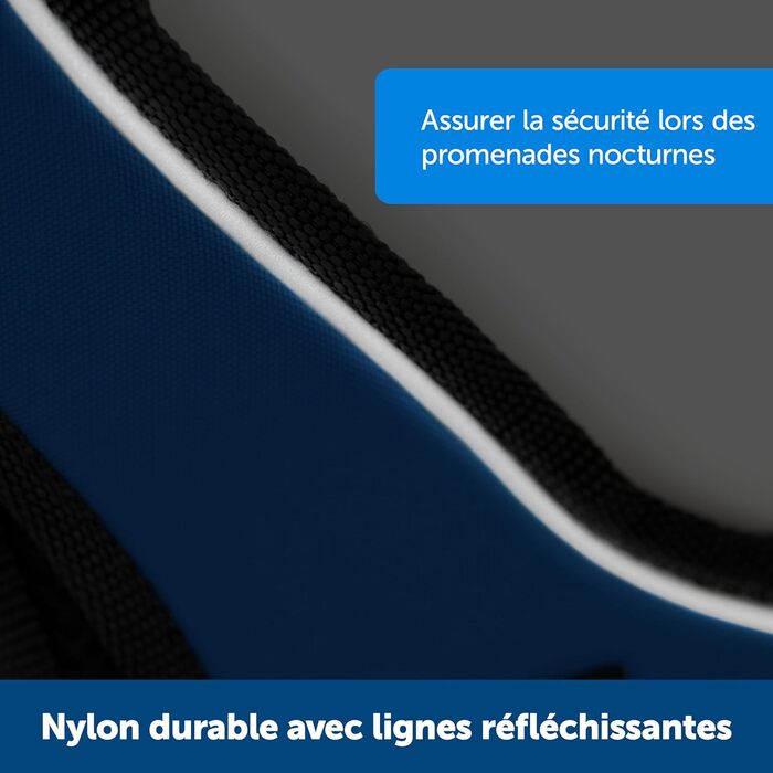 Шлейка для собак PetSafe EasySport, повністю з м'якою підкладкою, для собак 9-16,5 кг, розмір S, (M, блакитна)