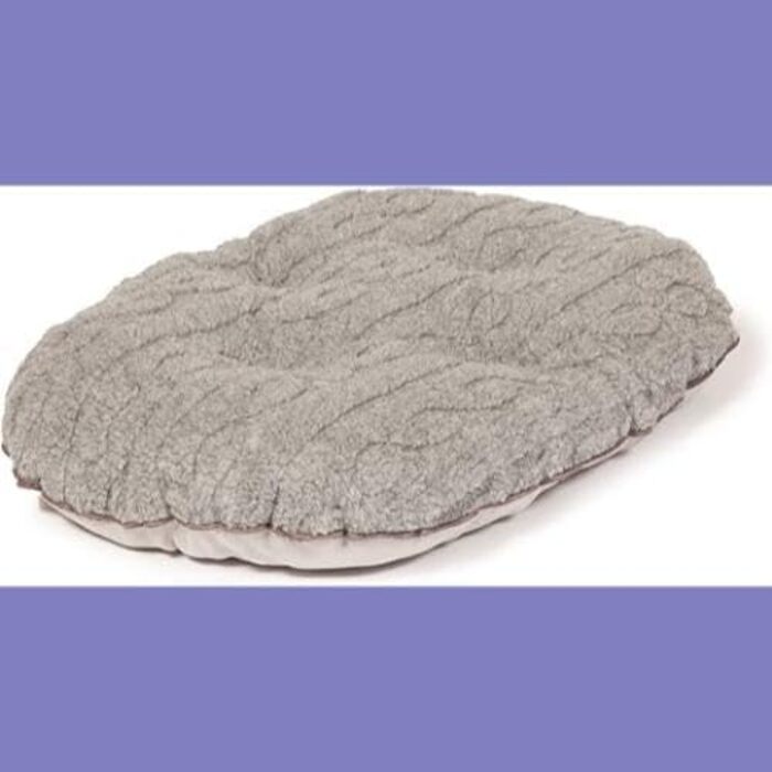 Матрац для собак Danish Design, з плетеним візерунком, 53 см, сірий (одиночне ліжко)