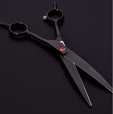 Набір ножиць для грумінгу собак: нержавіюча сталь, прямі та вигнуті леза