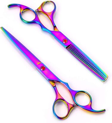 Набір для стрижки тварин QUNINE: професійні ножиці та триммер для грумінгу