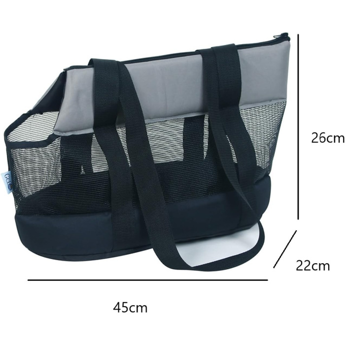 Сумка-переноска для собак і котів, легка та зручна, з дихаючою тканиною