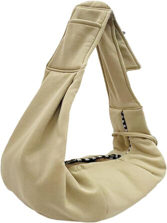 Сумка-переноска для собак | Дихаюча переноска для цуценят з вентиляцією - легкий багатофункціональний аксесуар для подорожей, походів, активного відпочинку, прогулянок, громадського транспорту та покупок, хакі