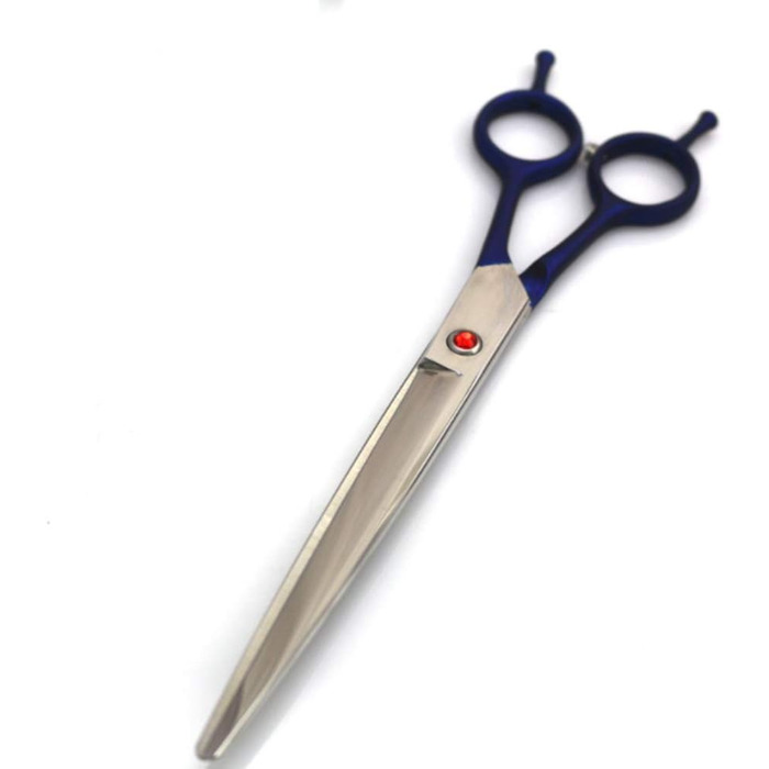 Професійні ножиці для грумінгу собак, 7,5 дюймів, прямі, преміум-сталь, для котів та маленьких собак, для стрижки та догляду, рожеві