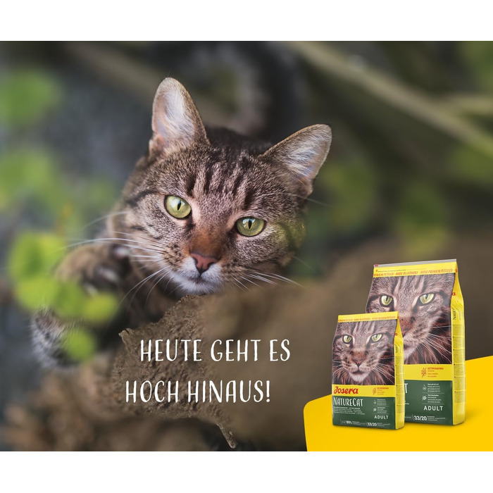 Сухий корм для котів JOSERA NatureCat з лососем та птицею, 10 кг