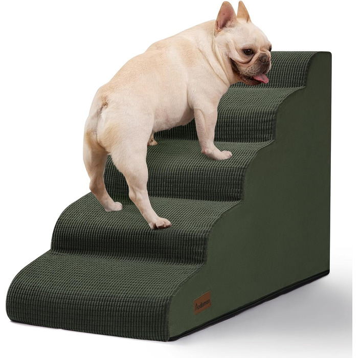 Сходинка для собак та котів Stufige - 5 сходинок, 22.2'H, зелений