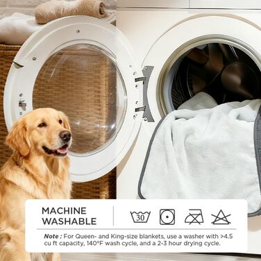 Водонепроникний килимок для собак H.Versailtex, 80 x 100 см, сірий, для собак та котів