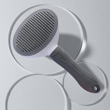 Щітка для грумінгу собак та котів ChamEen: бамбукова масажна щітка для довгої та короткої шерсті. Набір для догляду за шерстю