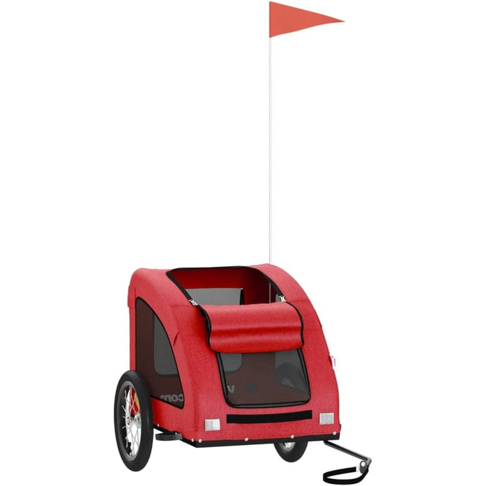 Причіп для велосипеда Oxford для собак та інших тварин, 125x63x66 см