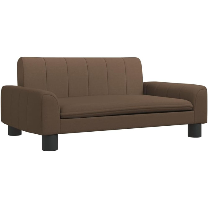 Крісло-ліжко для собак та котів, м'яке, стильне, 70x45x30 см, коричневе