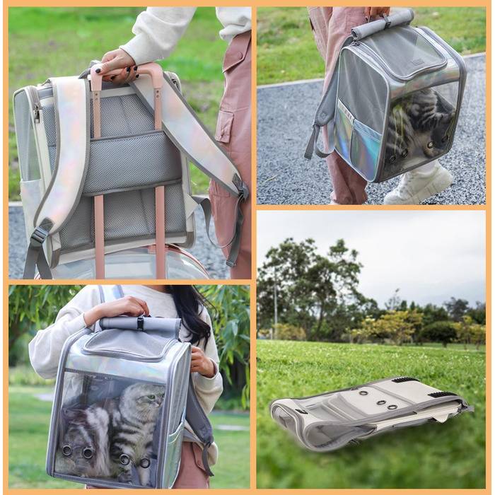 Рюкзак-переноска для котів та собак SWIHELP: безпечний та зручний для подорожей
