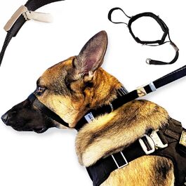 PetsProMax нашийник-струна для собак, анти-тягнучий, тренувальний, розмір L — повідок-ошийник для дресирування собак, зупиняє тягнення, преміум-якість