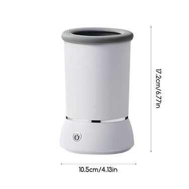 Автоматичний мийка лап для собак та котів | USB зарядка, білий