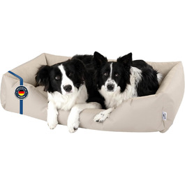 Ліжко для собак BedDog Zara XXXL, знімний та праний чохол, лежак-диван для великих собак
