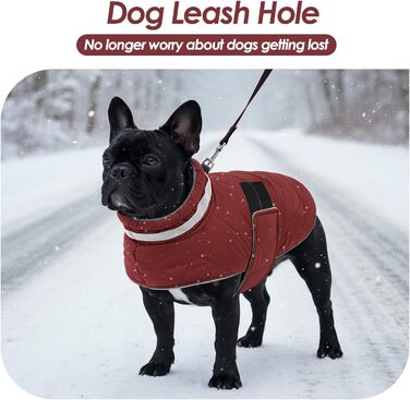 Зимова куртка для собак середнього розміру ASENKU, флісова, водовідштовхувальна, з отвором для шлейки, світловідбиваюча, в клітинку, зелена (M, червона)