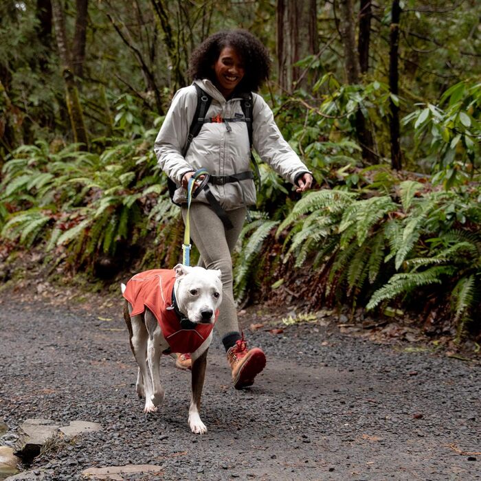 RUFFWEAR утеплена куртка для собак з флісом, червона, XS, зносостійка, для холодної погоди