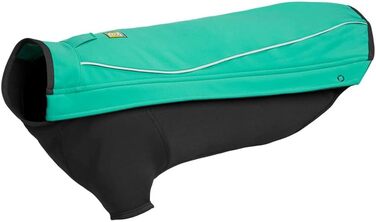 RUFFWEAR Cloud Chaser Jacket - тепла та водонепроникна куртка для собак з рукавами (Aurora Teal, M)
