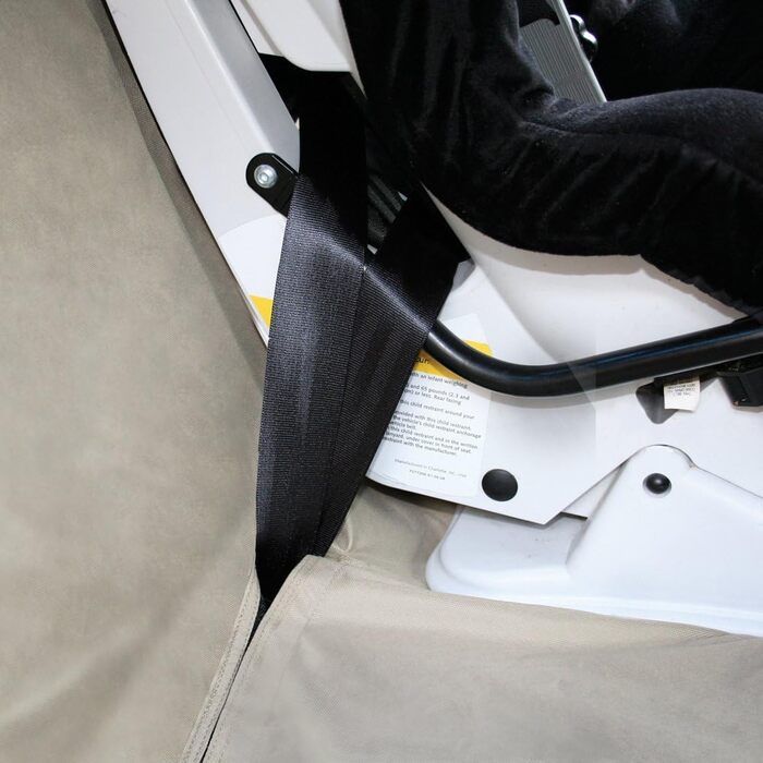 Гамак для тварин Kurgo Rover - чохол на сидіння авто/Вантажівки - водонепроникний, зносостійкий, чорний, 160см