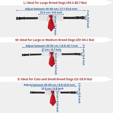 Блондин для домашніх тварин з бантиком: Іконічна та кумедна шапочка Tupemütze, косплей-одяг, костюм, аксесуари на Хелловін (червона краватка, L)