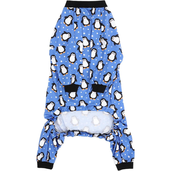 Піжама для собак HDE, комплект, легка, розміри M-3XL, з принтом пінгвіна, розмір M