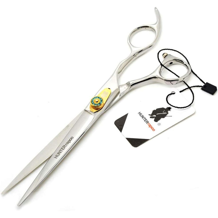 Професійні ножиці для грумінгу тварин JP 440C з нержавіючої сталі, регульовані, з антиковзким покриттям, 8 дюймів