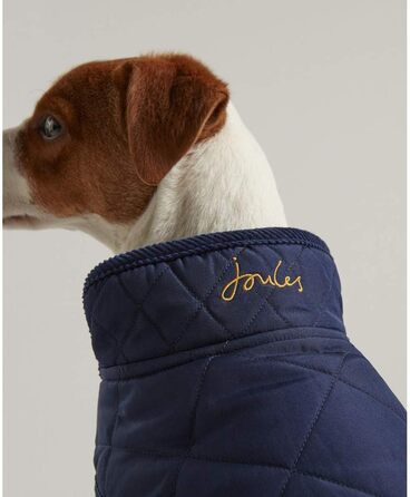 Розкішний теплий дощовик для собак Rosewood Joules, степеневий, розмір S, темно-синій