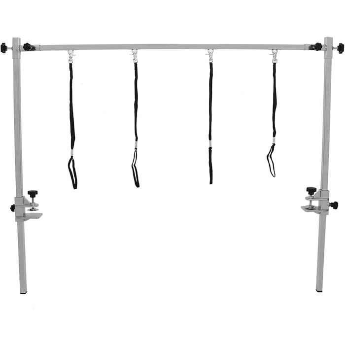 Набір для догляду за собаками Jonlaki: гамак, стіл для грумінгу з кріпленням, регульована висота, нержавіюча сталь, петля, рукав для грумінгу, для собак та котів малого та середнього розміру (1,15 м)