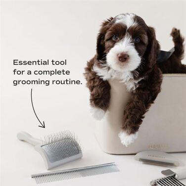 Пупел Преміум щітка для грумінгу собак