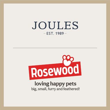 Килимок для собак Rosewood x Joules Festival Floral - розкішне ліжко для середніх собак, миється, з антиковзким дном