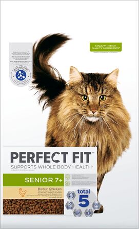 Сухий корм для літніх котів PERFECT FIT Senior 7+, курка, 7 кг